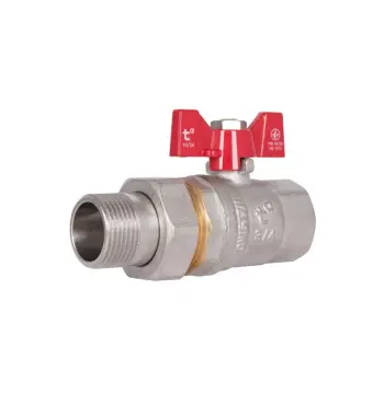 Кран шаровой "Американка" Thermo Alliance Standart прямой 3/4" ВН SD220W20