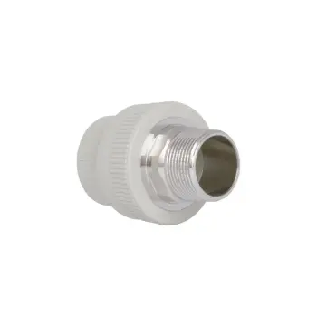 Муфта PPR Blue Ocean 40х1 1/4" комбинированная серая с наружной резьбой (BOHTEA4004XXX)