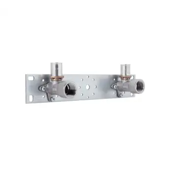 Монтажная пресс-планка Icma 16х1/2 412 16x1/2" латунная никелированная с внутренней резьбой (81412ADGH7506)
