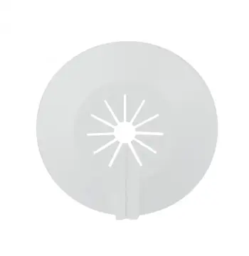 Розетка декоративная Icma №108 пластиковая белая для труб Ø16-26 мм (82108AC20)