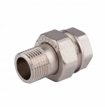 Сгон американка Thermo Alliance Forte SF190W50 латунный никелированный прямой 2 (SF190W50)