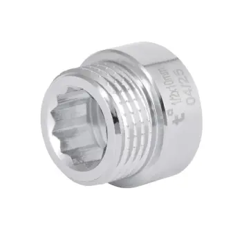 Удлинитель Thermo Alliance Standart 10х1/2" латунный хромированный с внутренне-наружной резьбой (SD1301510)