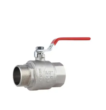 Кран шаровый Thermo Alliance Forte SF605W40 1 1/2" ВН латунный с ручкой-рычагом (SF605W40)