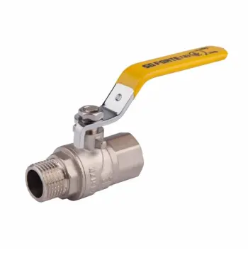 Кран шаровый Thermo Alliance Forte SF605G40 латунный для газа 1 1/2" ВН с ручкой-рычагом (SF605G40)