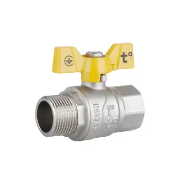 Кран шаровой Thermo Alliance Forte 1" ВН для газа (бабочка) SF607G25