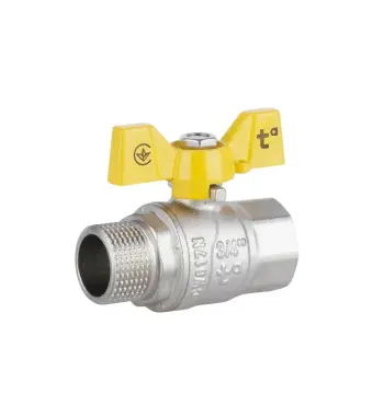 Кран шаровой Thermo Alliance Forte 3/4" ВН для газа (бабочка) SF607G20