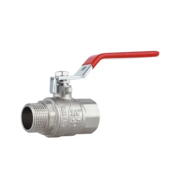 Кран шаровой Thermo Alliance Forte SF605W20 латунный 3/4" ВН с ручкой-рычагом, PN40 (SF605W20)