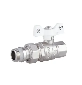 Кран шаровой "Американка" Thermo Alliance Forte 1/2" с антипротечкой прямой SF222W15