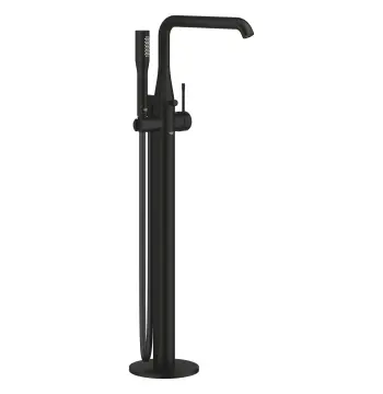 Смеситель для ванны напольный Grohe Essence 25248KF1 (черный матовый) (25248KF1)