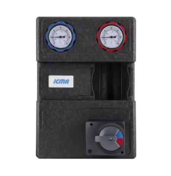 Насосная группа Icma R001 с правым подключением 1 1/2" без насоса (93R001AED53)