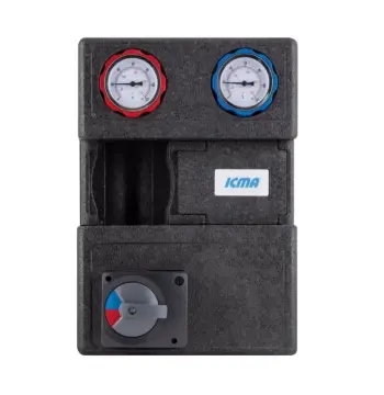 Насосная группа Icma R001 с левым подключением 1 1/2" без насоса (93R001AES53)