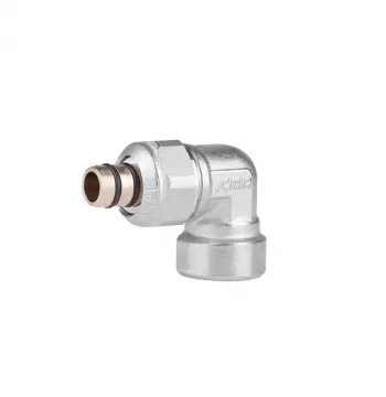 Уголок обжимной Icma 16х1/2" ВР №535 никелированный латунный (81535ADGH06)