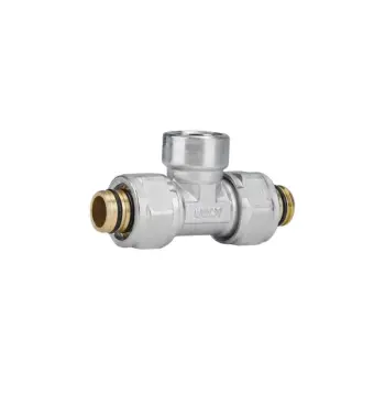 Тройник обжимной Icma 20х1/2"х20 ВР №548