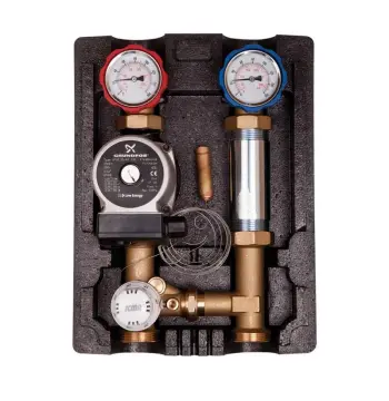 Насосная группа Icma R002 1 1/2" с правым подключением, без насоса (93R002AED05)