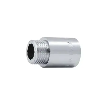 Удлинитель Icma 30х1/2" №19 латунный хромированный с внутренней/наружной резьбой (81019AD03006)