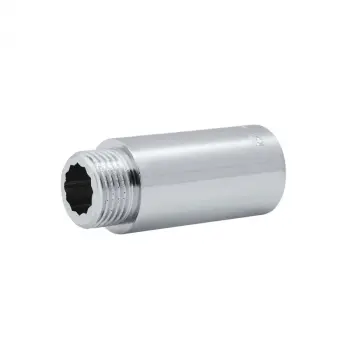 Удлинитель Icma 50х1/2" №19 хромированный латунный с внутренней/наружной резьбой (81019AD05006)