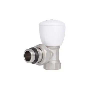 Кран радиаторный Thermo Alliance Standart Powerful 1/2" с антипротечкой угловой SF232W15