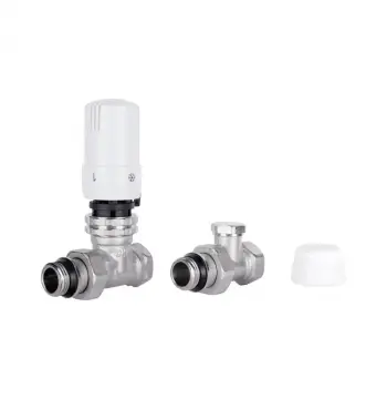 Комплект термостатический для радиатора Thermo Alliance Standart SD353W15 латунный прямой 1/2 (SD353W15)