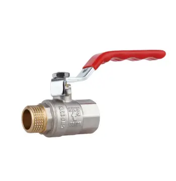 Кран шаровой Thermo Alliance Standart SD605NW15PN40 латунный 1/2" ВН с ручкой-рычагом PN40 (SD605NW15PN40)