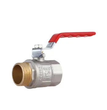 Кран шаровый Thermo Alliance Standart SD605NW32PN40 латунный никелированный рычажный 1 1/4" ВН (SD605NW32PN40)