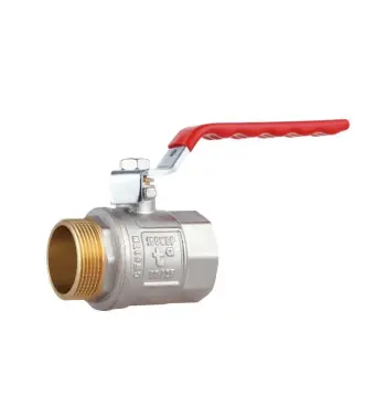 Кран шаровой Thermo Alliance Standart SD605NW40PN40 латунный прямой 1 1/2" ВН для воды с ручкой-рычагом (SD605NW40PN40)