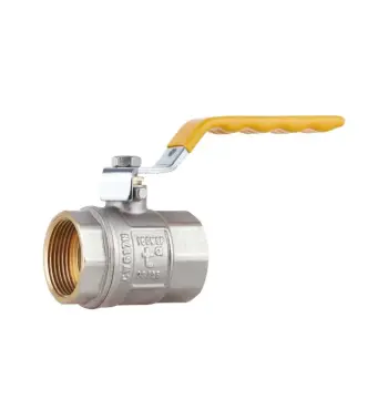 Кран шаровый газовый Thermo Alliance Standart SD600NG32PN40 латунный с внутренней резьбой 1 1/4" и рычагом (SD600NG32PN40)
