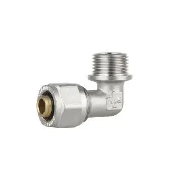 Уголок обжимной Thermo Alliance Forte 16х1/2" латунный с наружной резьбой (SF175W1615)