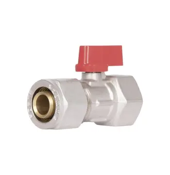 Кран шаровой обжимной Thermo Alliance Forte 20х3/4" ВР SF264W20