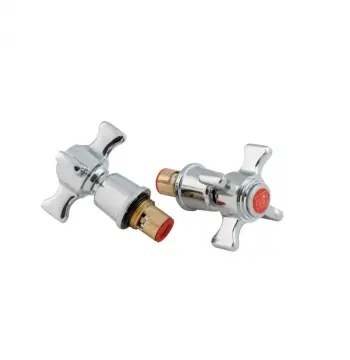 Кран-букса для змішувача Lidz LDREP22CRM22151 Repair 22 латунна хромована 1/2", пара (LDREP22CRM22151)