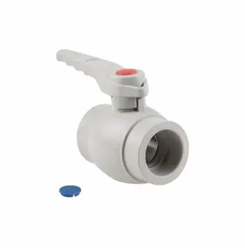 Кран шаровой полипропиленовый Thermo Alliance PPR 50 прямой под полифузную сварку (DSW118)