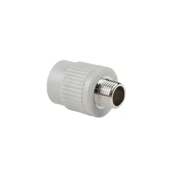 Муфта PPR Thermo Alliance 25х1/2" с наружной латунной резьбой (DSB303)