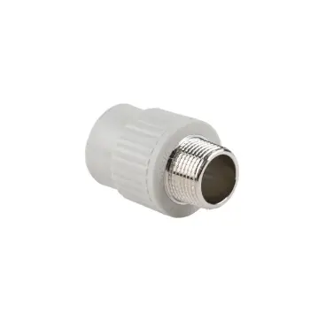 Муфта PPR Thermo Alliance 25х3/4" серая с латунной наружной резьбой (DSB3045)