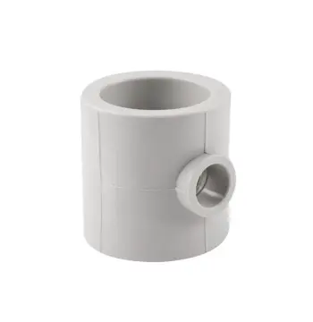 Тройник Thermo Alliance PPR серый редукционный 63×25×63 мм (DSC112)