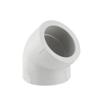 Уголок Thermo Alliance PPR серый 75 мм, 45° (DSE107)