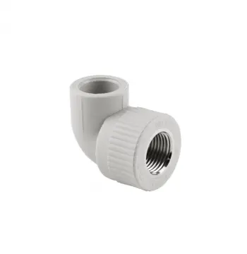 Уголок Thermo Alliance PPR 20х1/2" серый с латунной внутренней резьбой (DSE2015)