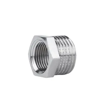 Футорка Icma 1/2х3/8 1/2"х3/8" НВ №1212 никелированная латунная (811212ACAD06)