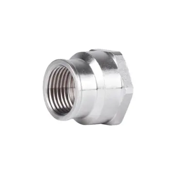 Муфта редукционная Icma 1/2х3/4 №1214 латунная никелированная 1/2"x3/4" с внутренней резьбой (811214ADAE06)