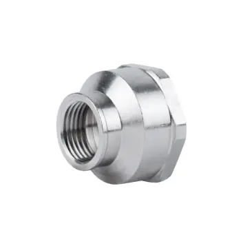 Муфта редукционная Icma 1/2х1 1214 никелированная латунная 1/2"х1" ВВ (811214ADAF06)