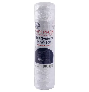 Картридж шнурковый Bio+ Systems PPW-10B (5 мкм)
