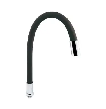 Излив для смесителя Lidz LDNIA261BLA29120 Niagara 261 черный длиной 24 см (LDNIA261BLA29120)