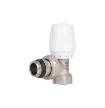 Кран радиаторный Thermo Alliance Base 1/2" ВН с антипротечкой угловой SD228W15