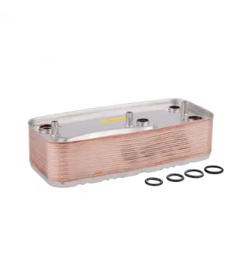 Теплообменник Sime 6281535 пластинчатый для газового котла (6281535)