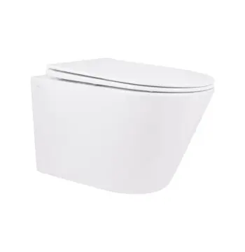 Унитаз подвесной Qtap Swan QT16335178W керамический белый безободковый с сиденьем Soft-close (QT16335178W)