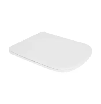 Сиденье для унитаза Qtap QT0599SC2170W Crow дюропластовое белое быстросъемное slim с микролифтом (QT99SC2170W)