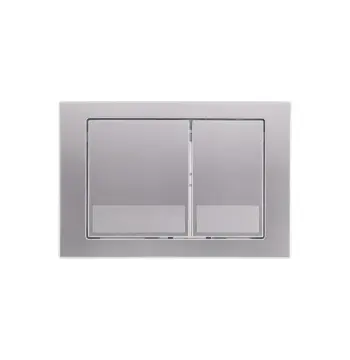 Панель смыва Qtap Nest QT0111M06029SAT из ABS-пластика сатиновая двухрежимная (QT0111M06029SAT)
