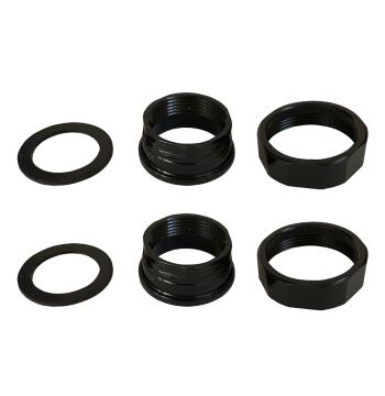 Комплект гаек 2″ - 1 1/4″ сталь ( комплект 2 упаковки )
