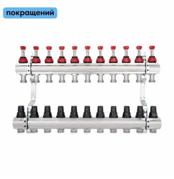 Коллектор Thermo Alliance Forte SF001W11 латунный с расходомерами на 11 выходов 1 (SF001W11)