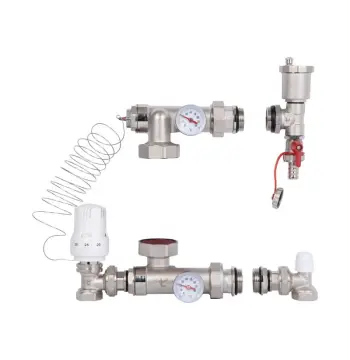 Смесительная группа Thermo Alliance Standart SF006W25 никелированная без байпаса 1 (SF006W25)