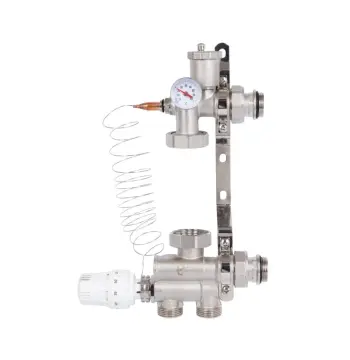 Смесительная группа Thermo Alliance Standart SF007W25 латунная никелированная без насоса с подключением 1 (SF007W25)
