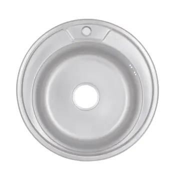Кухонная мойка Lidz 510-D micro decor толщиной 0, 8 мм (LIDZ510MDEC08)